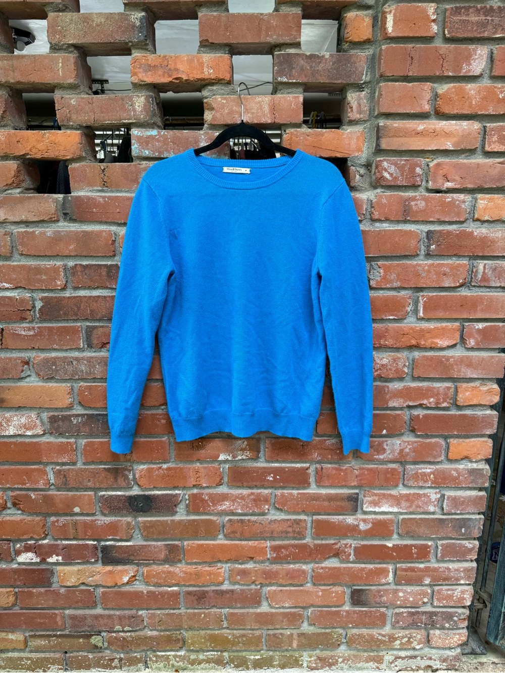 Women's Crewneck Sweater in Vibrant Blue